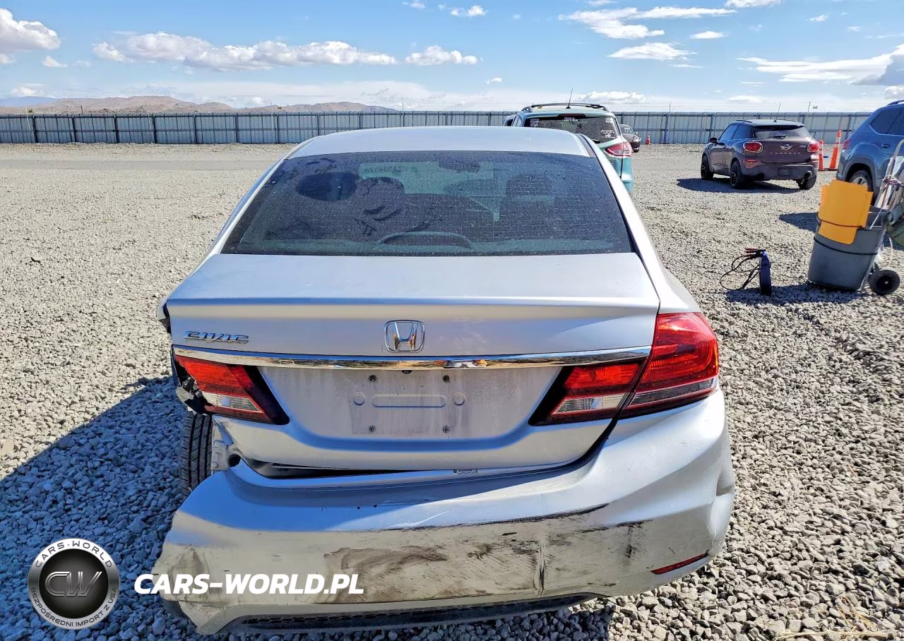 2013 Honda Civic Lx VIN:19XFB2F54DE095386 - 6