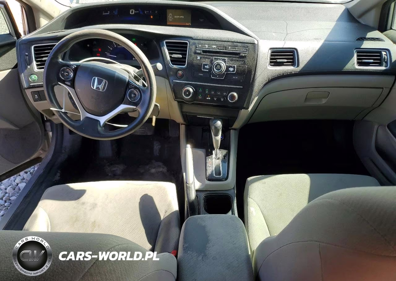 2013 Honda Civic Lx VIN:19XFB2F54DE095386 - 8