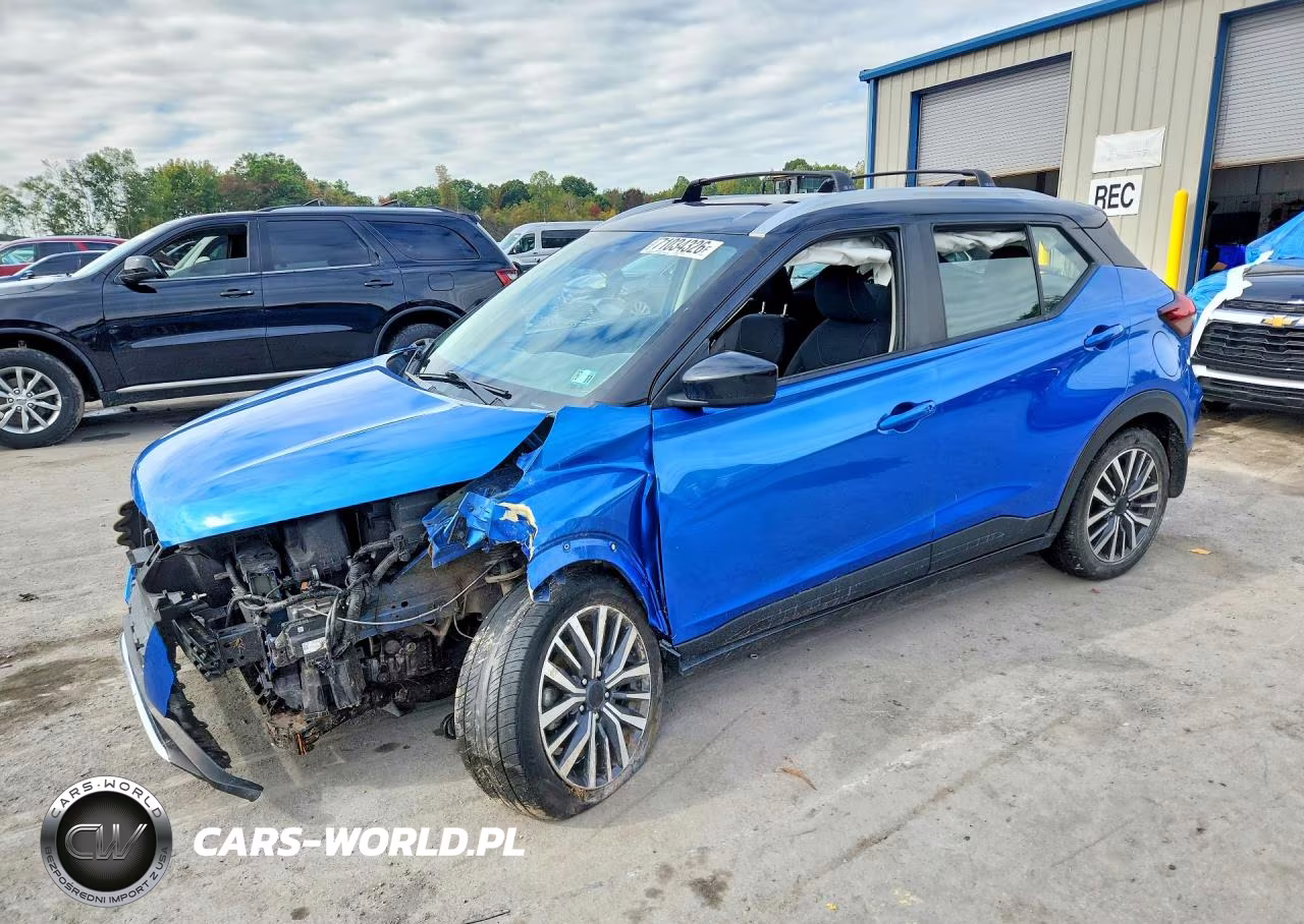 2022 Nissan Kicks Sv VIN:3N1CP5CV3NL519926 - 1