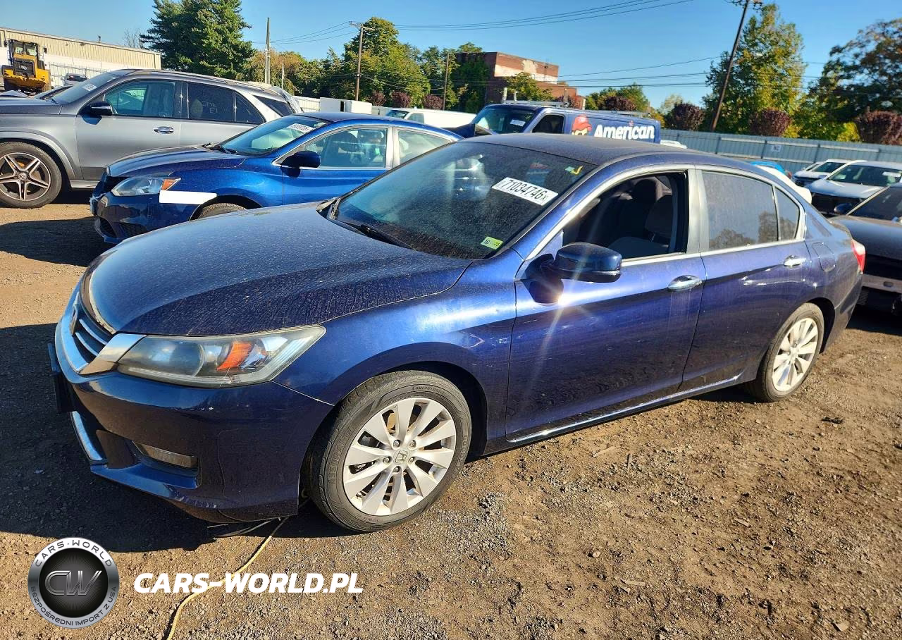 2014 Honda Accord Ex VIN:1HGCR2F70EA230501 - 1