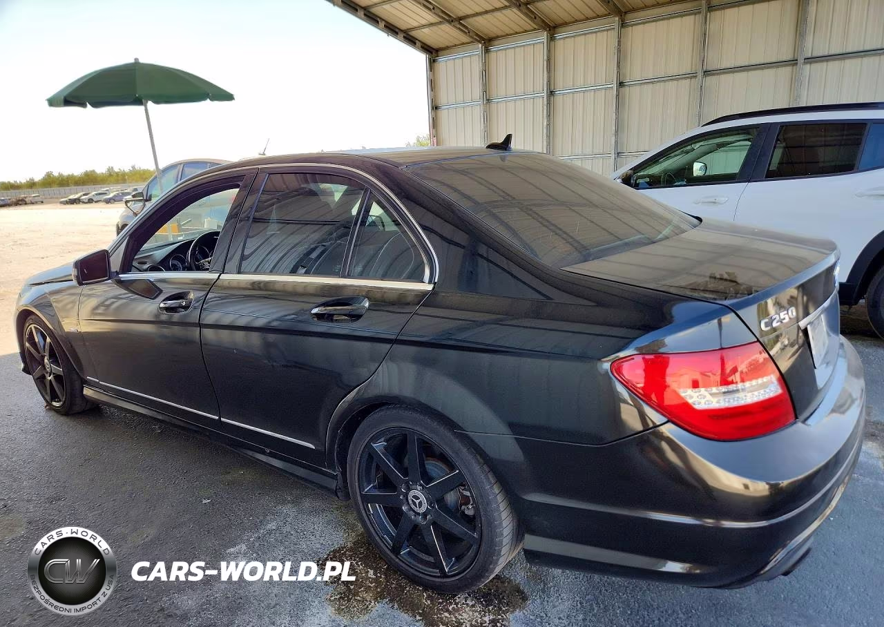 2012 Mercedes-Benz C 250 VIN:WDDGF4HB2CA625109 - 2