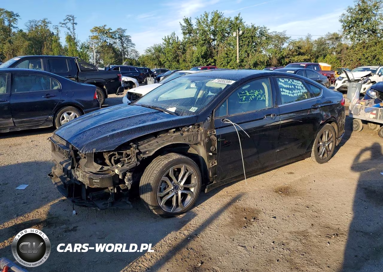 2017 Ford Fusion Se Hybrid VIN:3FA6P0LU3HR324310 - 1