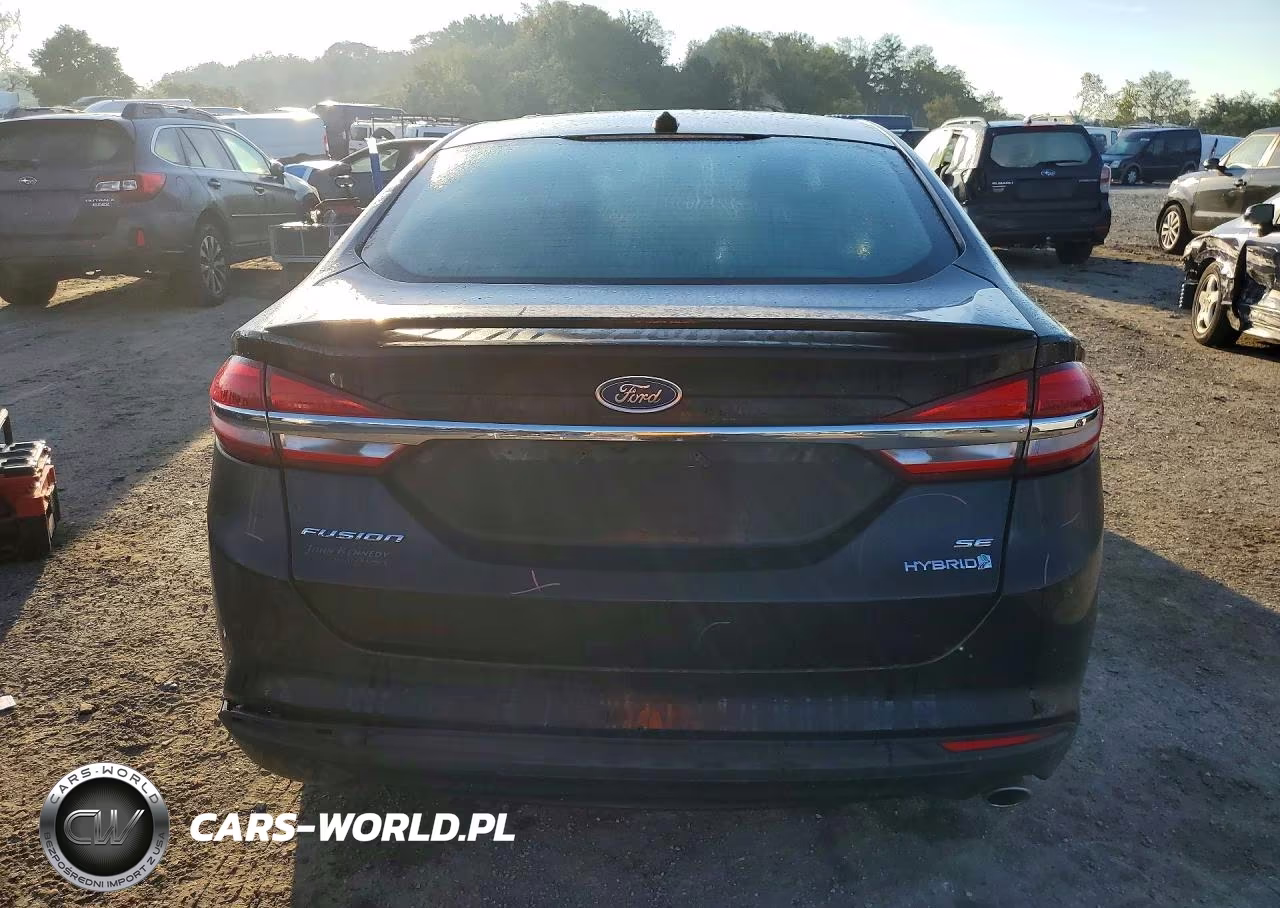2017 Ford Fusion Se Hybrid VIN:3FA6P0LU3HR324310 - 6