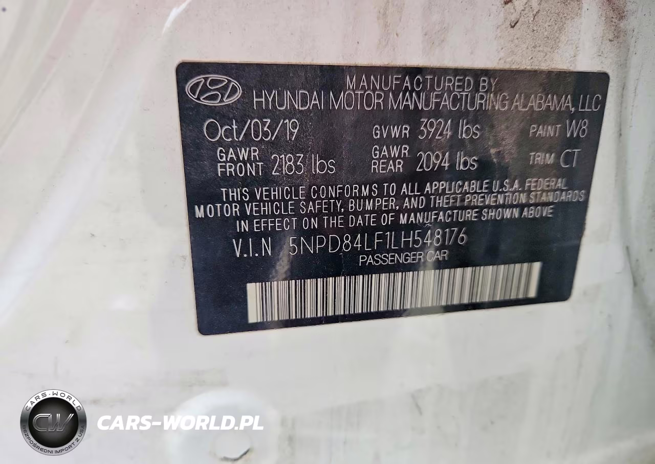 2020 Hyundai Elantra Limited VIN:5NPD84LF1LH548176 - 13