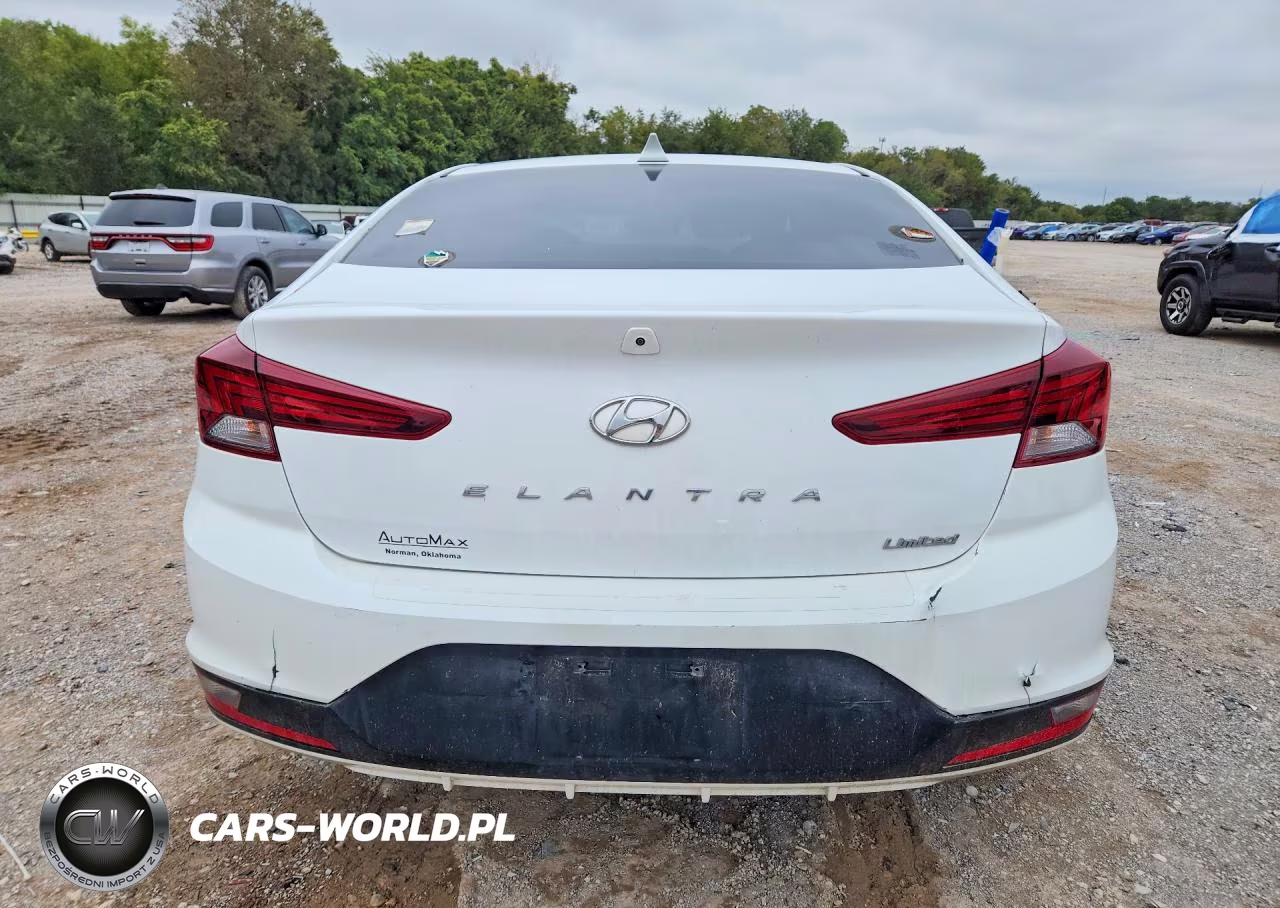 2020 Hyundai Elantra Limited VIN:5NPD84LF1LH548176 - 6