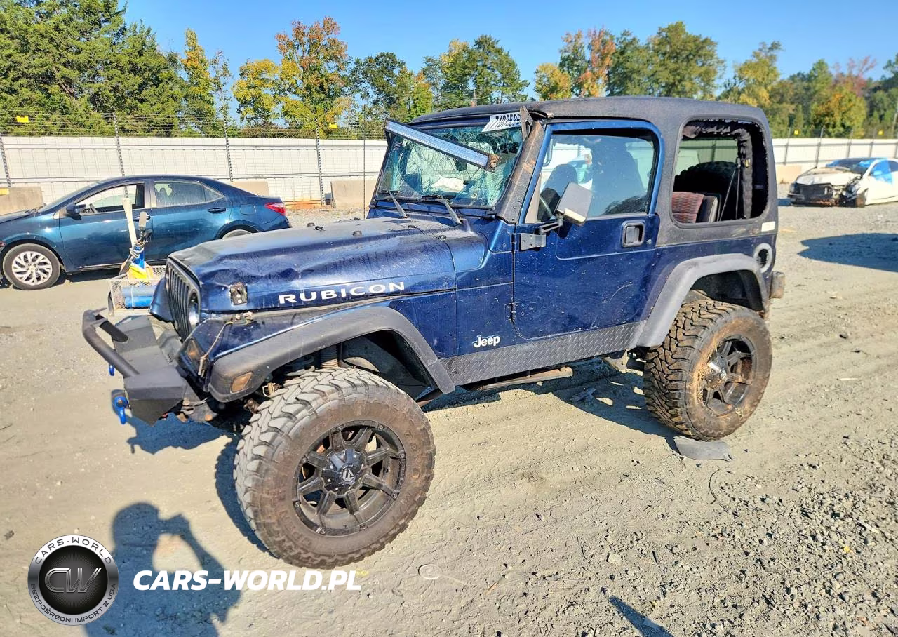 2000 Jeep Wrangler - Tj Sport VIN:1J4FA49SXYP730191 - 1