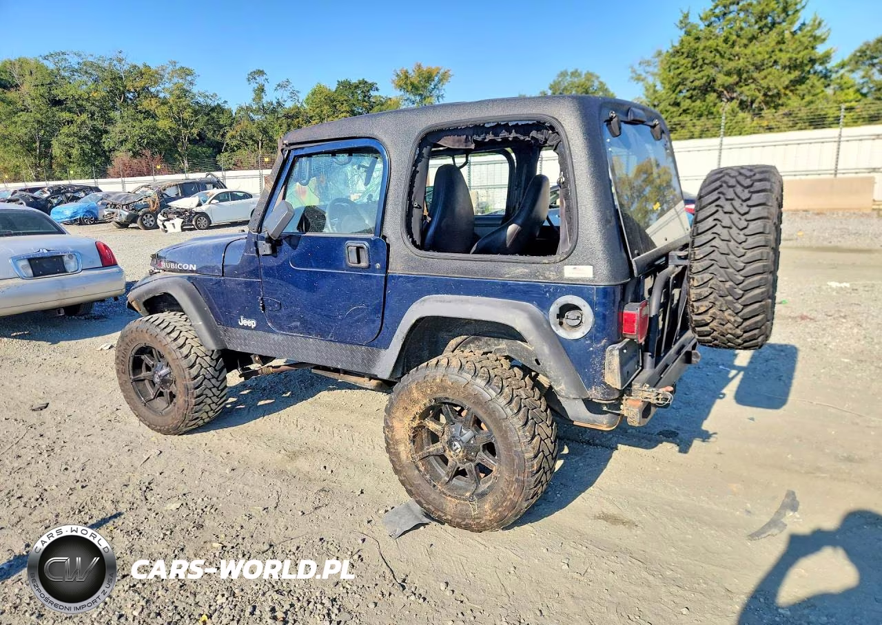 2000 Jeep Wrangler - Tj Sport VIN:1J4FA49SXYP730191 - 2