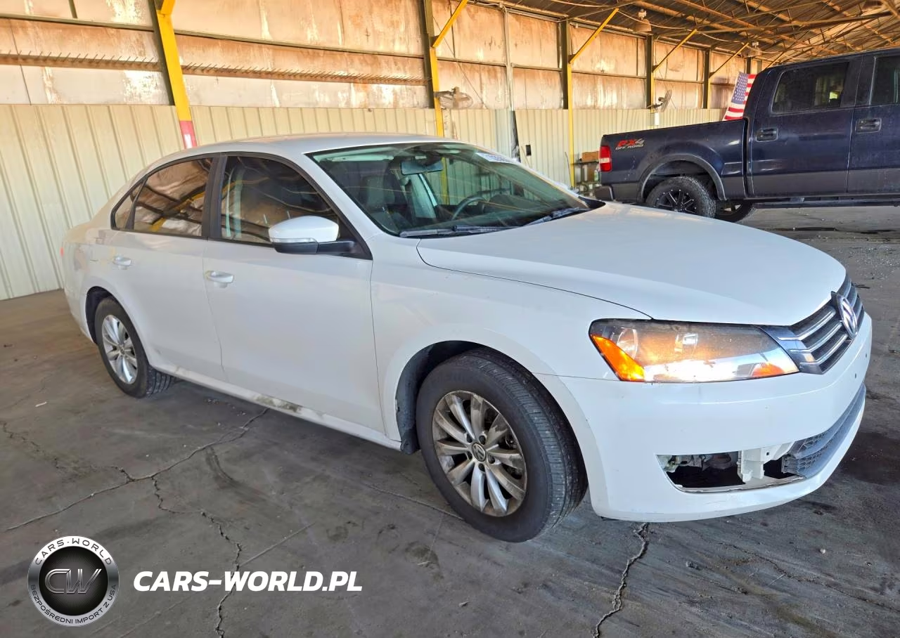 2013 Volkswagen Passat S VIN:1VWAP7A37DC086488 - 4