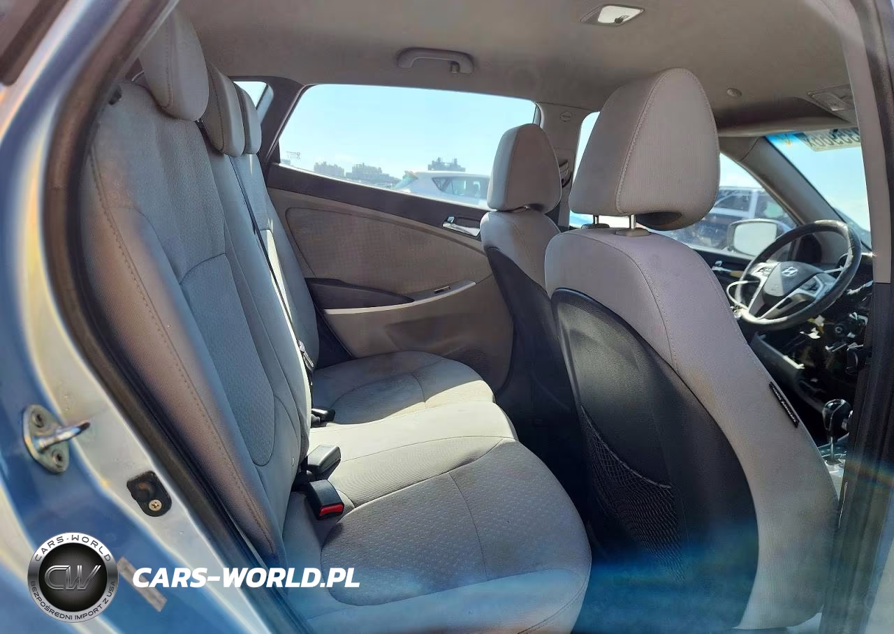 2012 Hyundai Accent Gls VIN:KMHCU5AEXCU013436 - 10