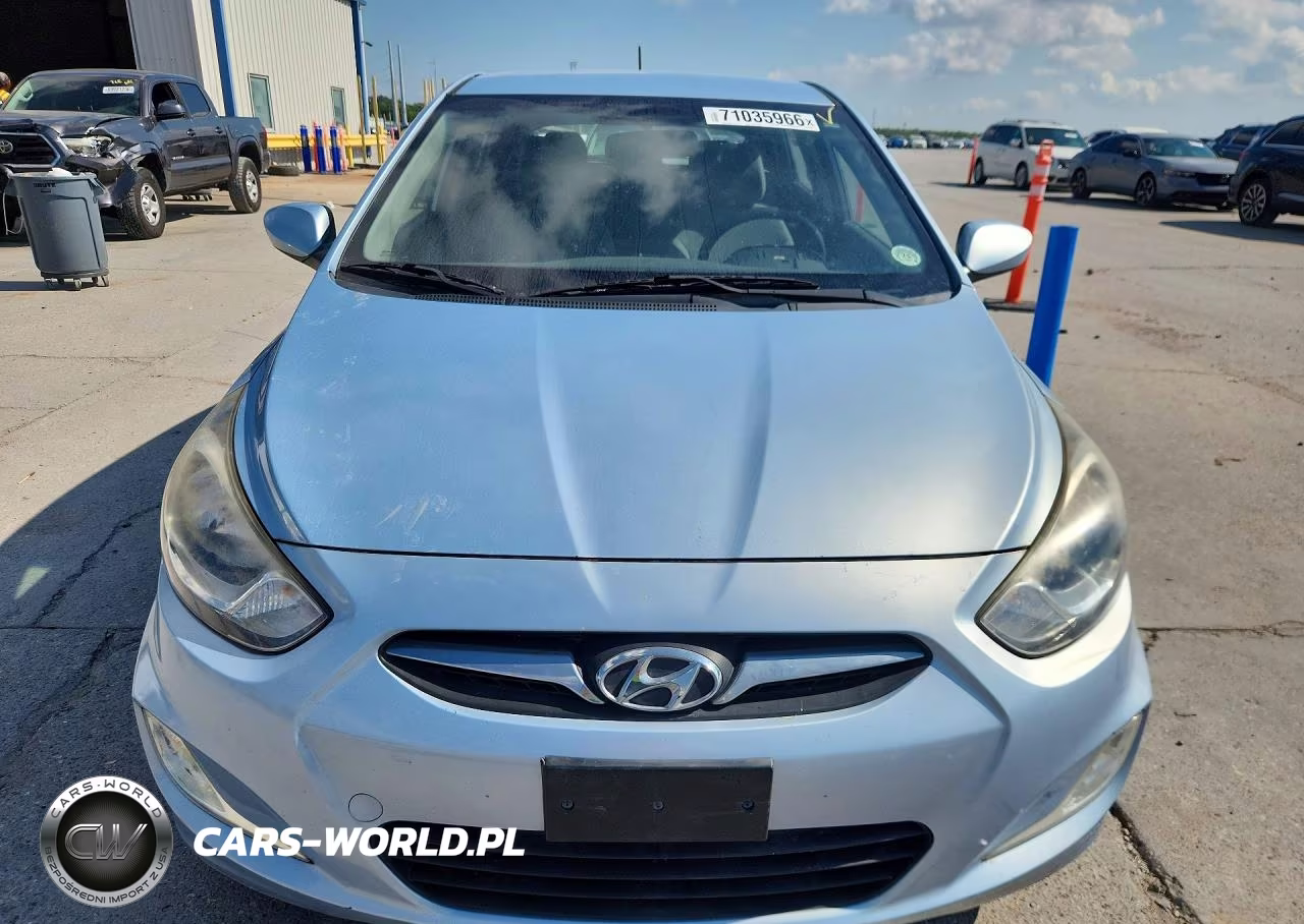 2012 Hyundai Accent Gls VIN:KMHCU5AEXCU013436 - 5