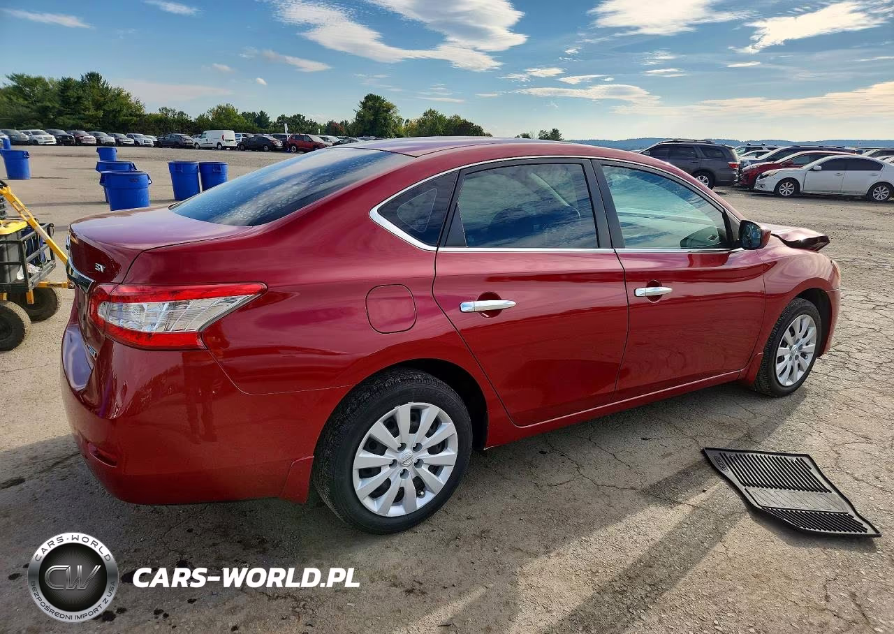 2013 Nissan Sentra S VIN:3N1AB7AP5DL783704 - 3