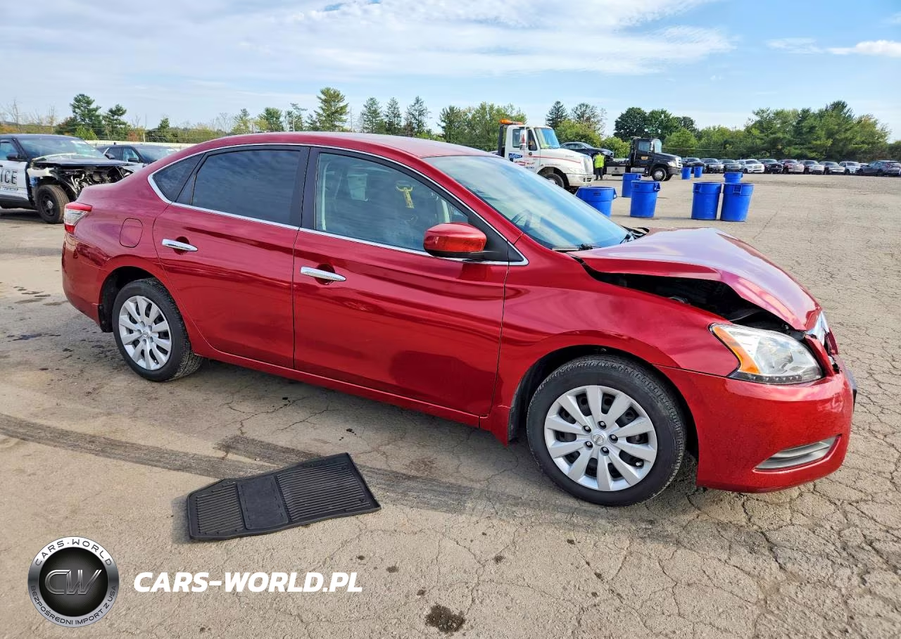 2013 Nissan Sentra S VIN:3N1AB7AP5DL783704 - 4