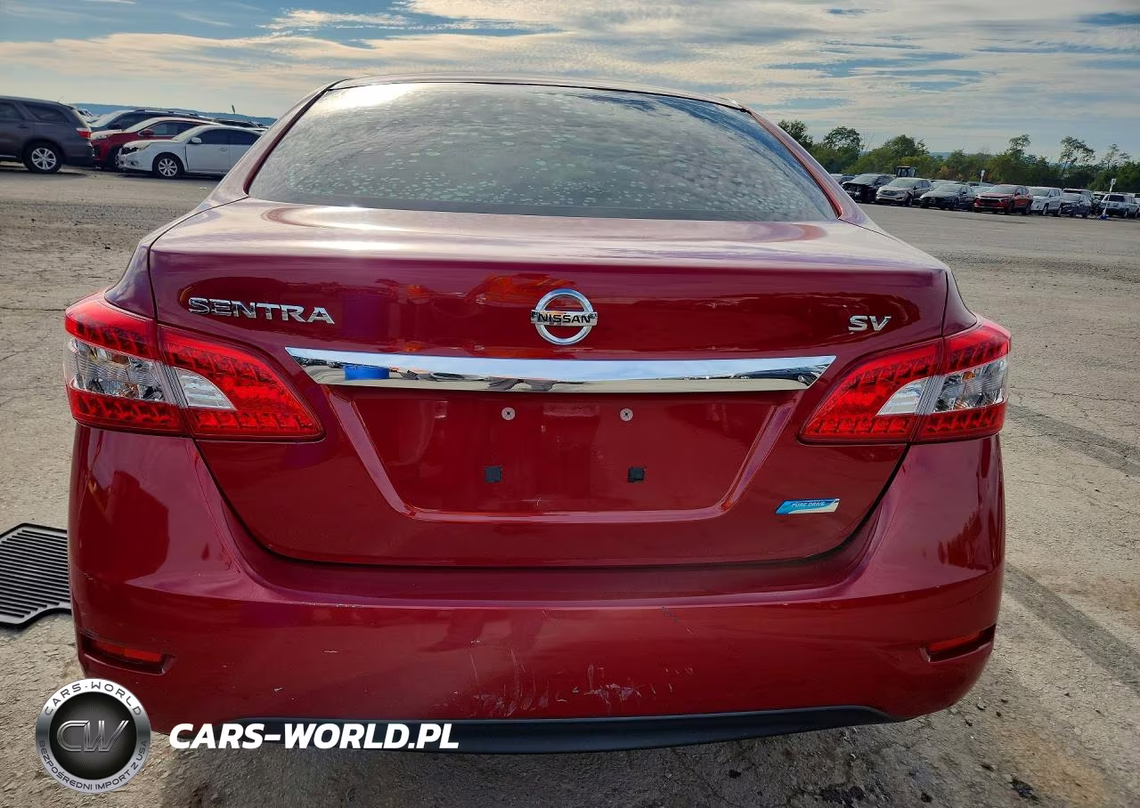 2013 Nissan Sentra S VIN:3N1AB7AP5DL783704 - 6
