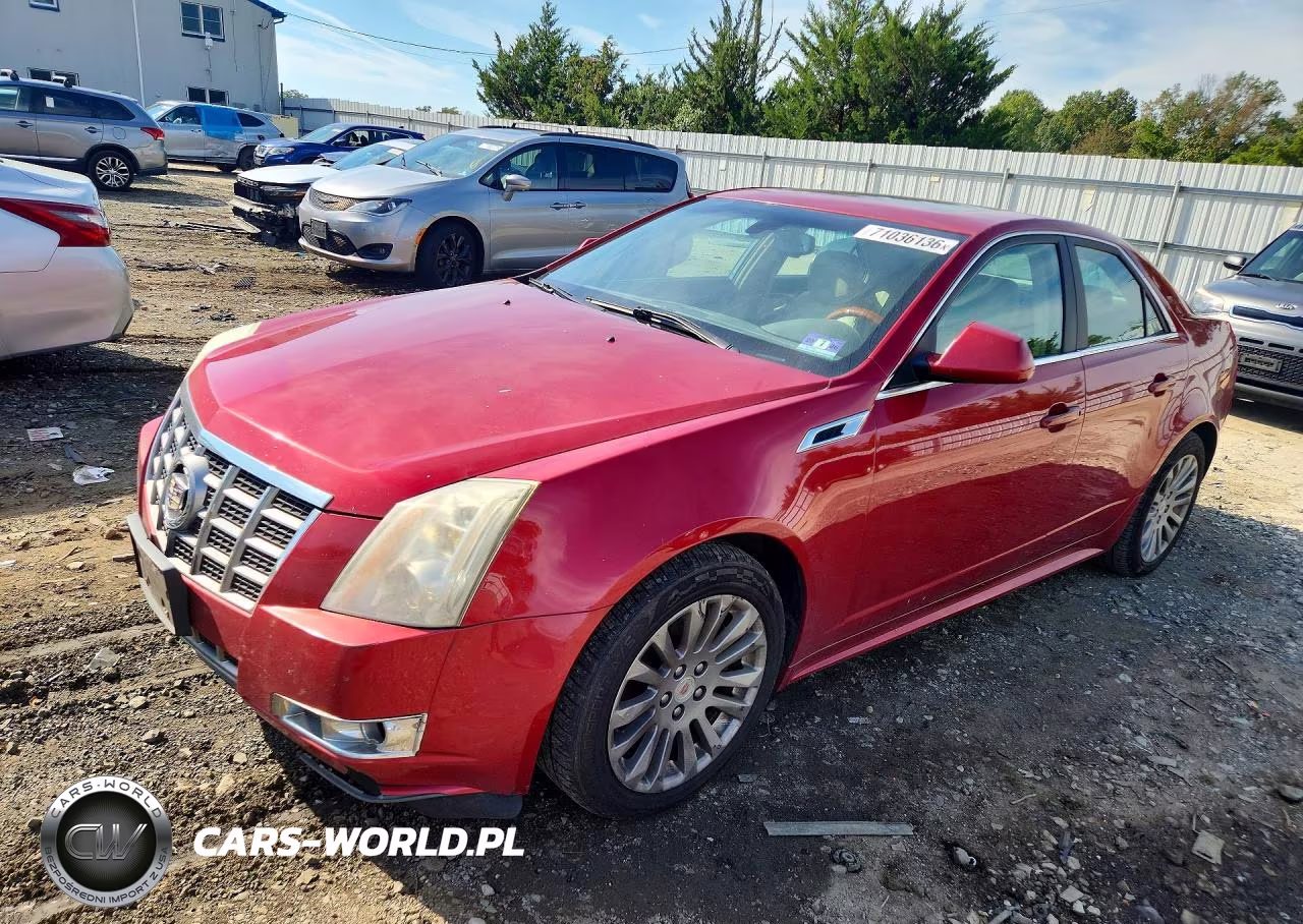 2012 Cadillac Cts Performance Collection VIN:1G6DK5E36C0151878 - 1