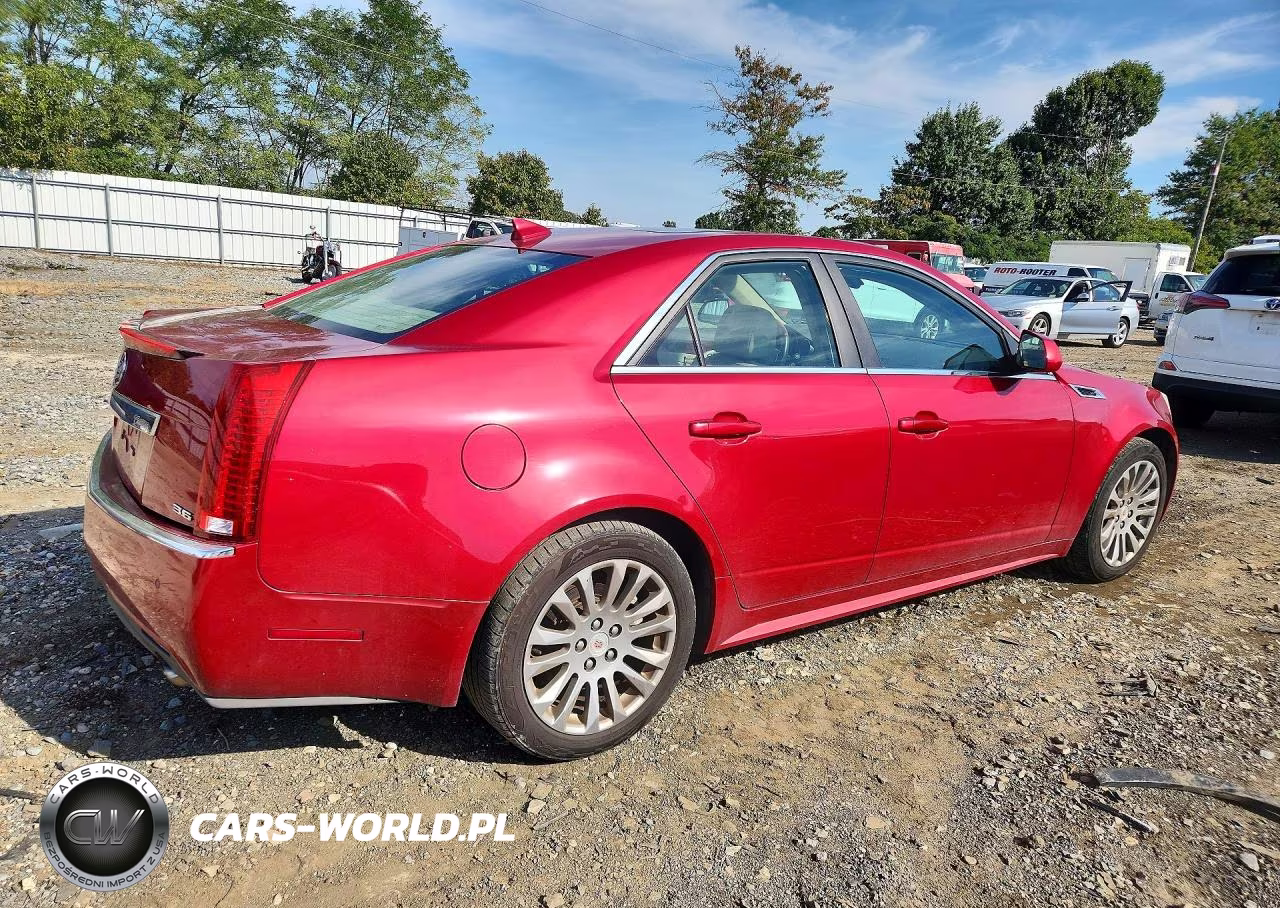 2012 Cadillac Cts Performance Collection VIN:1G6DK5E36C0151878 - 3