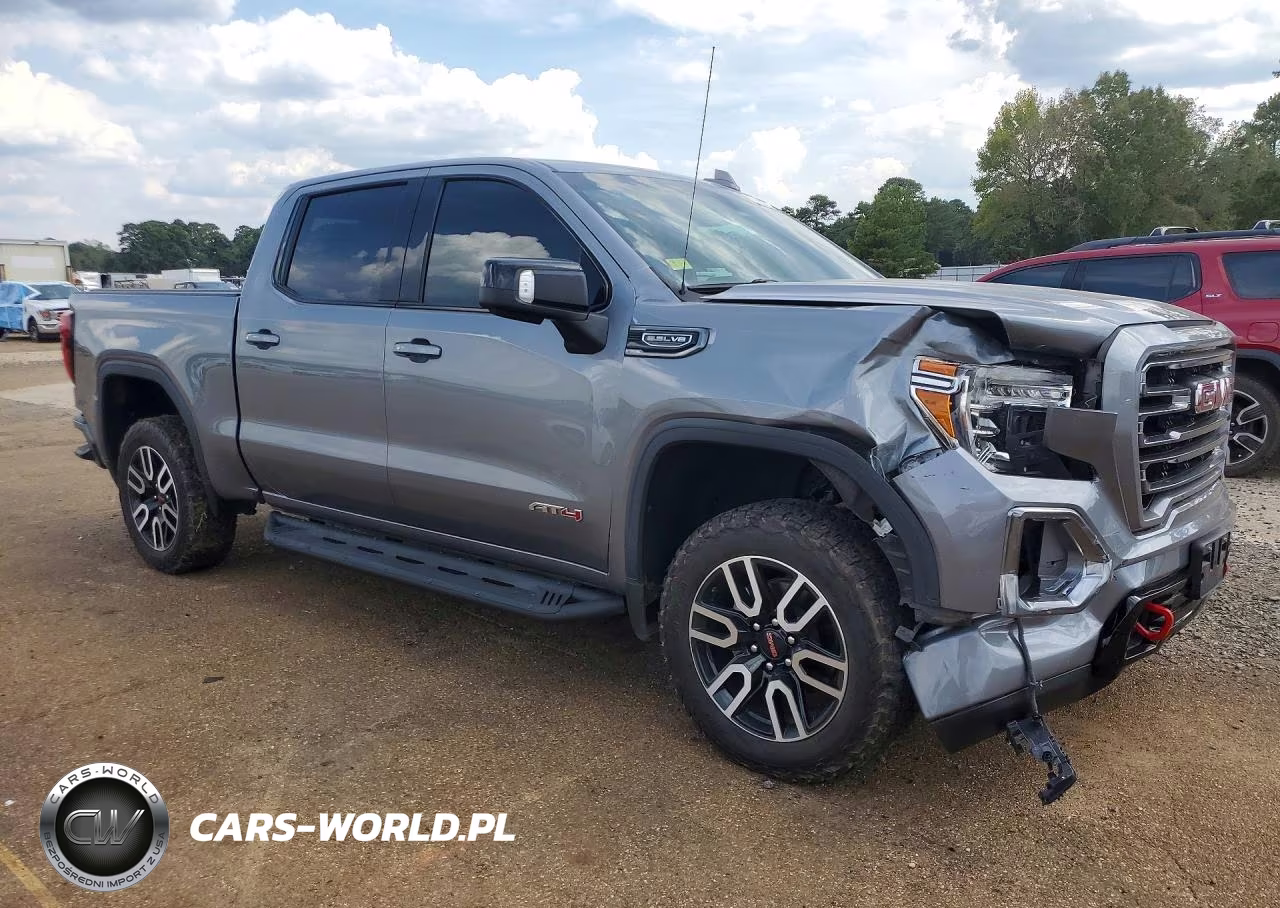 2021 GMC Sierra K1500 At4 VIN:3GTP9EED5MG457644 - 4