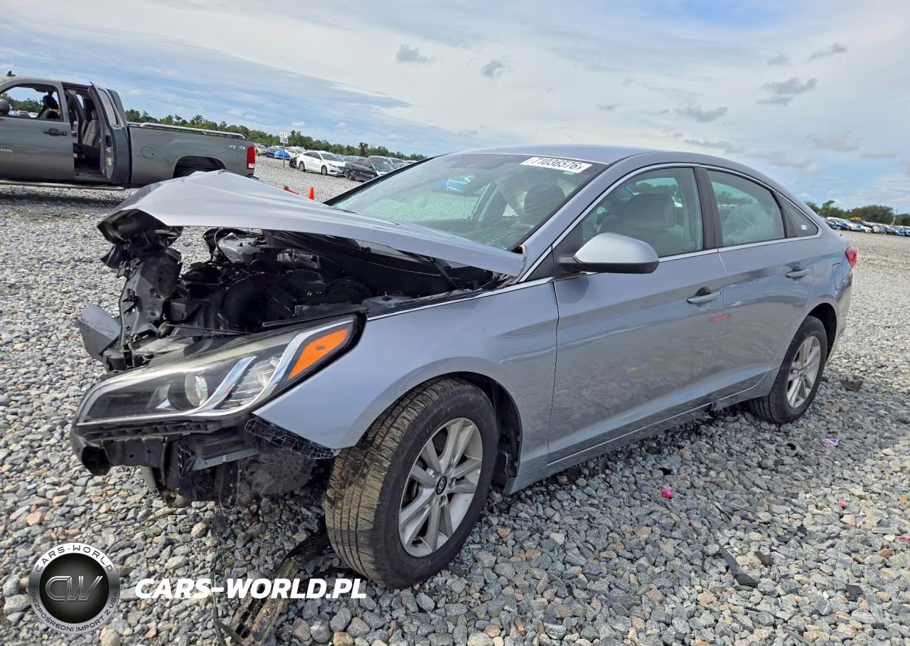 2017 Hyundai Sonata Se VIN:5NPE24AF7HH505249 - 1
