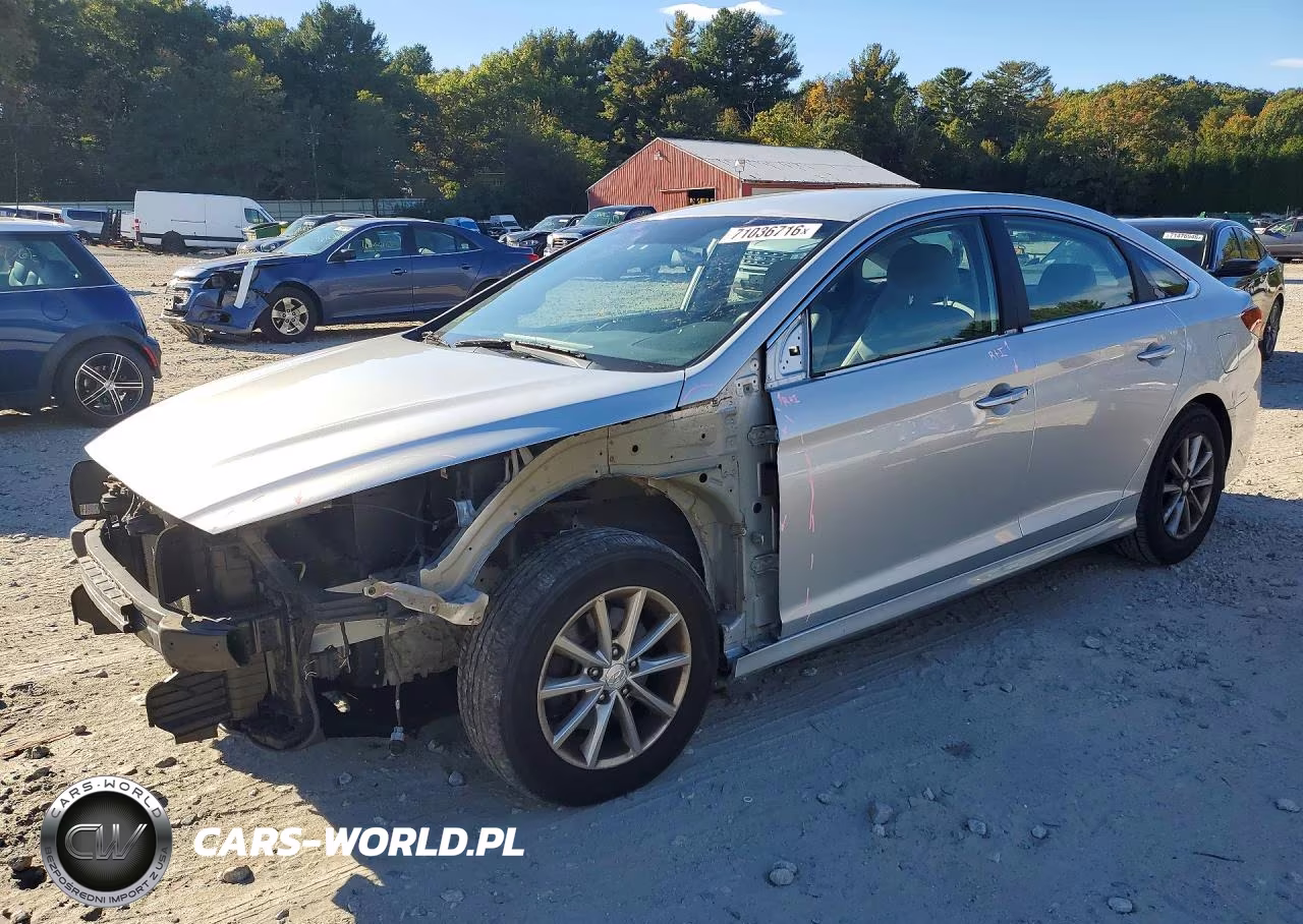 2018 Hyundai Sonata Se VIN:5NPE24AF9JH605407 - 1