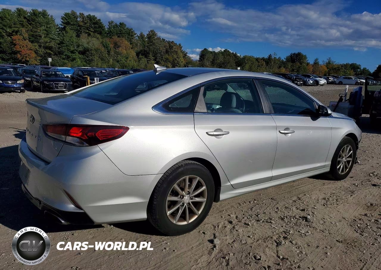 2018 Hyundai Sonata Se VIN:5NPE24AF9JH605407 - 3