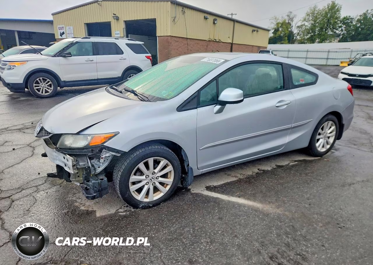 2012 Honda Civic Ex VIN:2HGFG3B89CH544069 - 1