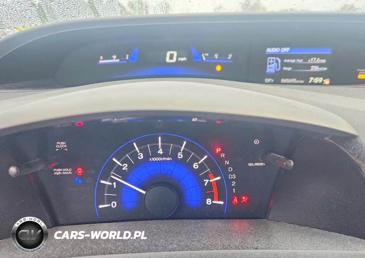 2012 Honda Civic Ex VIN:2HGFG3B89CH544069 - 9