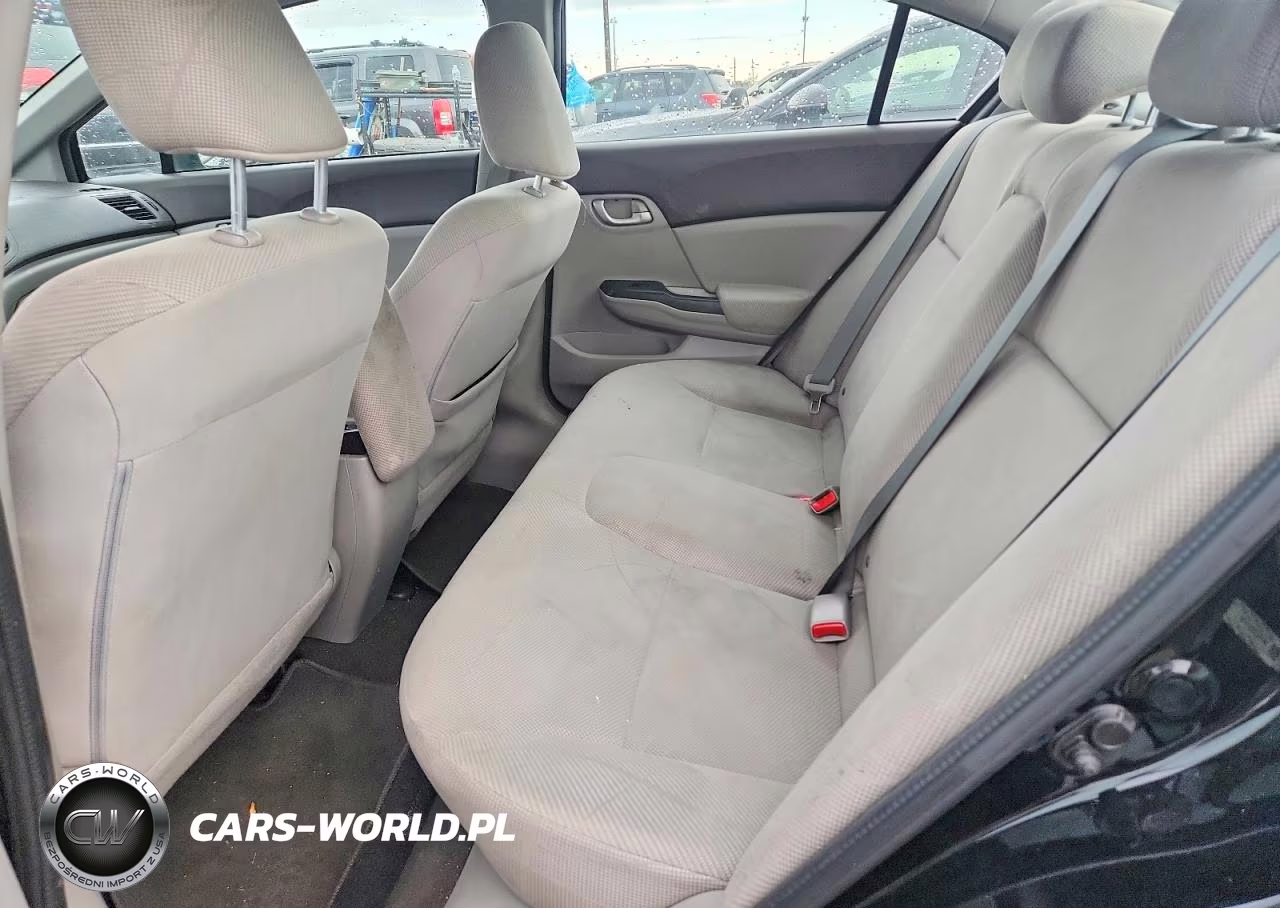 2012 Honda Civic Lx VIN:19XFB2F57CE107285 - 10