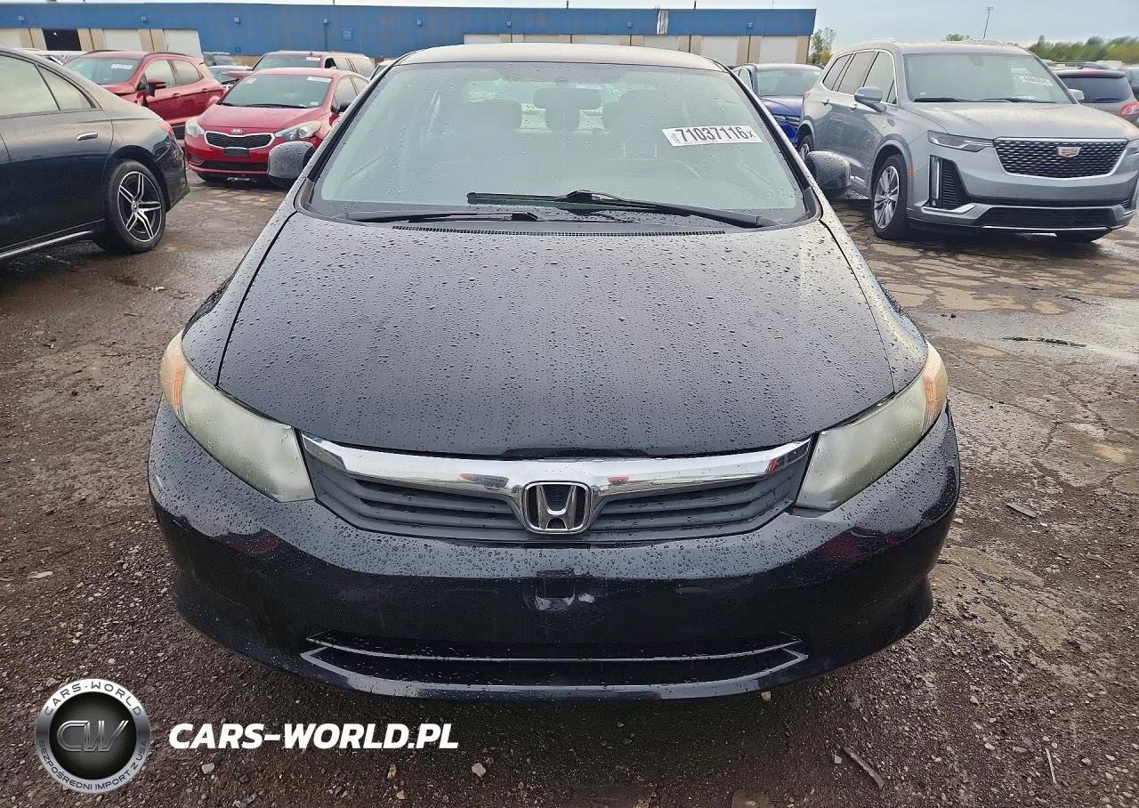 2012 Honda Civic Lx VIN:19XFB2F57CE107285 - 5
