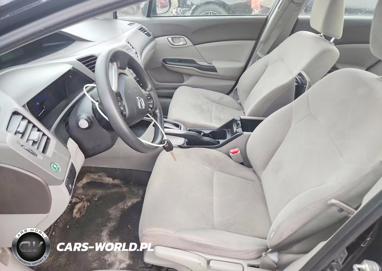 2012 Honda Civic Lx VIN:19XFB2F57CE107285 - 7