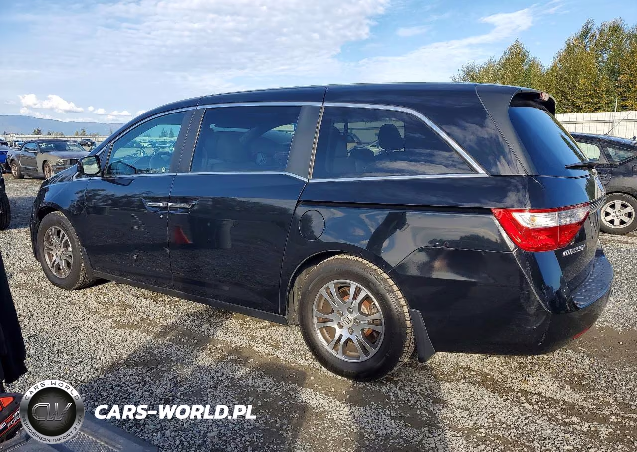 2013 Honda Odyssey Exl VIN:5FNRL5H60DB073025 - 2