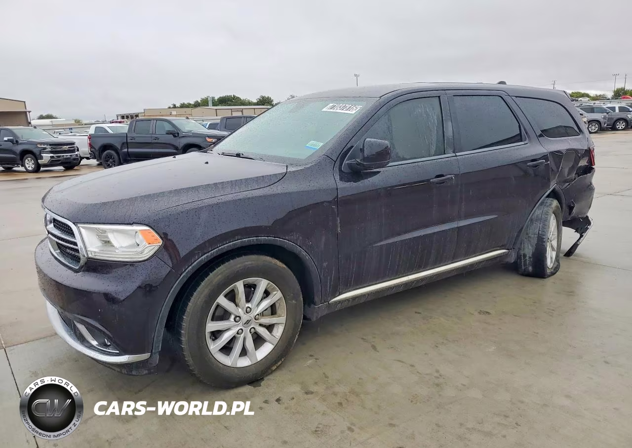 2020 Dodge Durango Sxt VIN:1C4RDHAG2LC102876 - 1