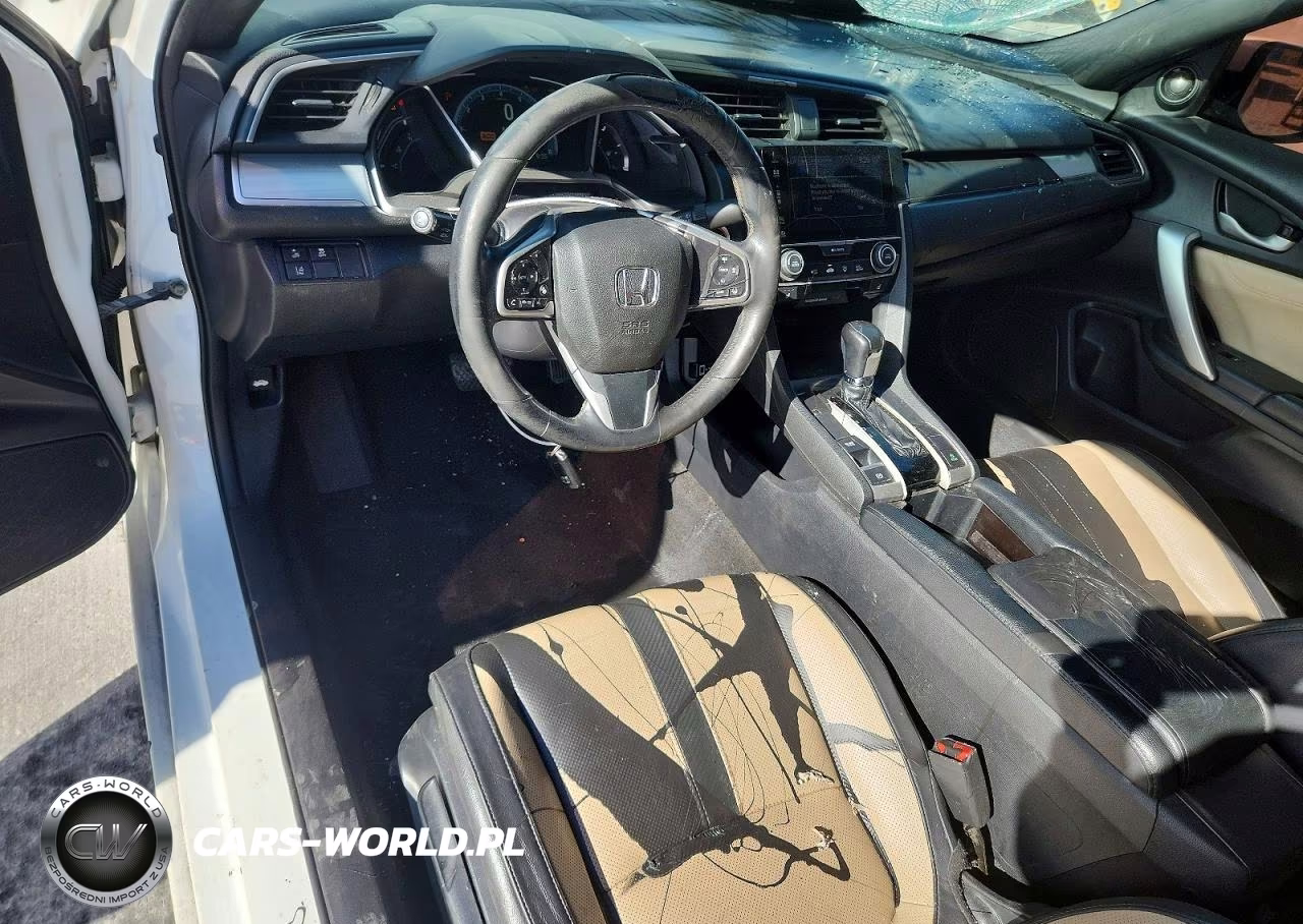 2017 Honda Civic Touring VIN:2HGFC3B96HH357075 - 8