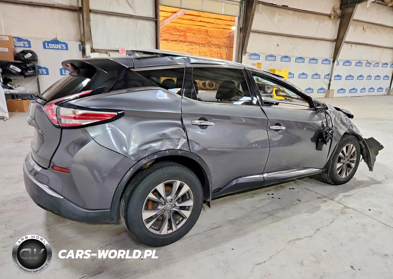 2017 Nissan Murano Sl VIN:5N1AZ2MG7HN117355 - 3
