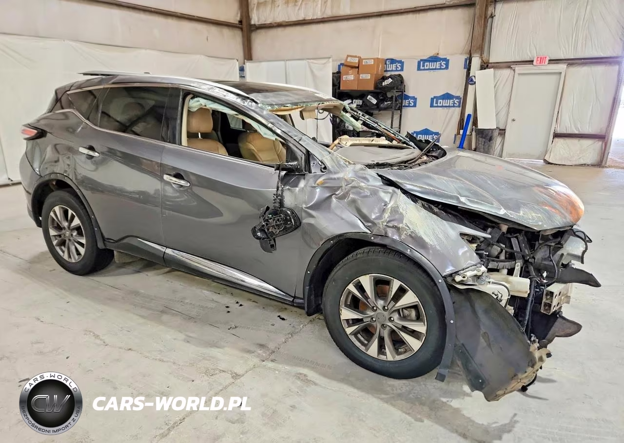 2017 Nissan Murano Sl VIN:5N1AZ2MG7HN117355 - 4