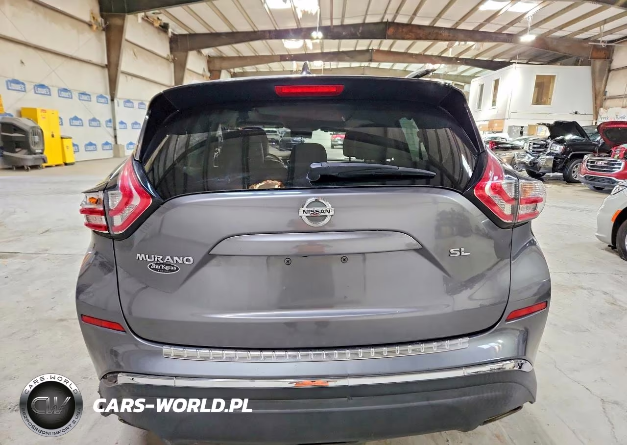 2017 Nissan Murano Sl VIN:5N1AZ2MG7HN117355 - 6