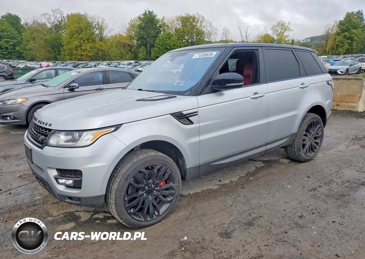 2016 Land Rover Range Rover Sport Sc VIN:SALWR2EF7GA575279 - 1