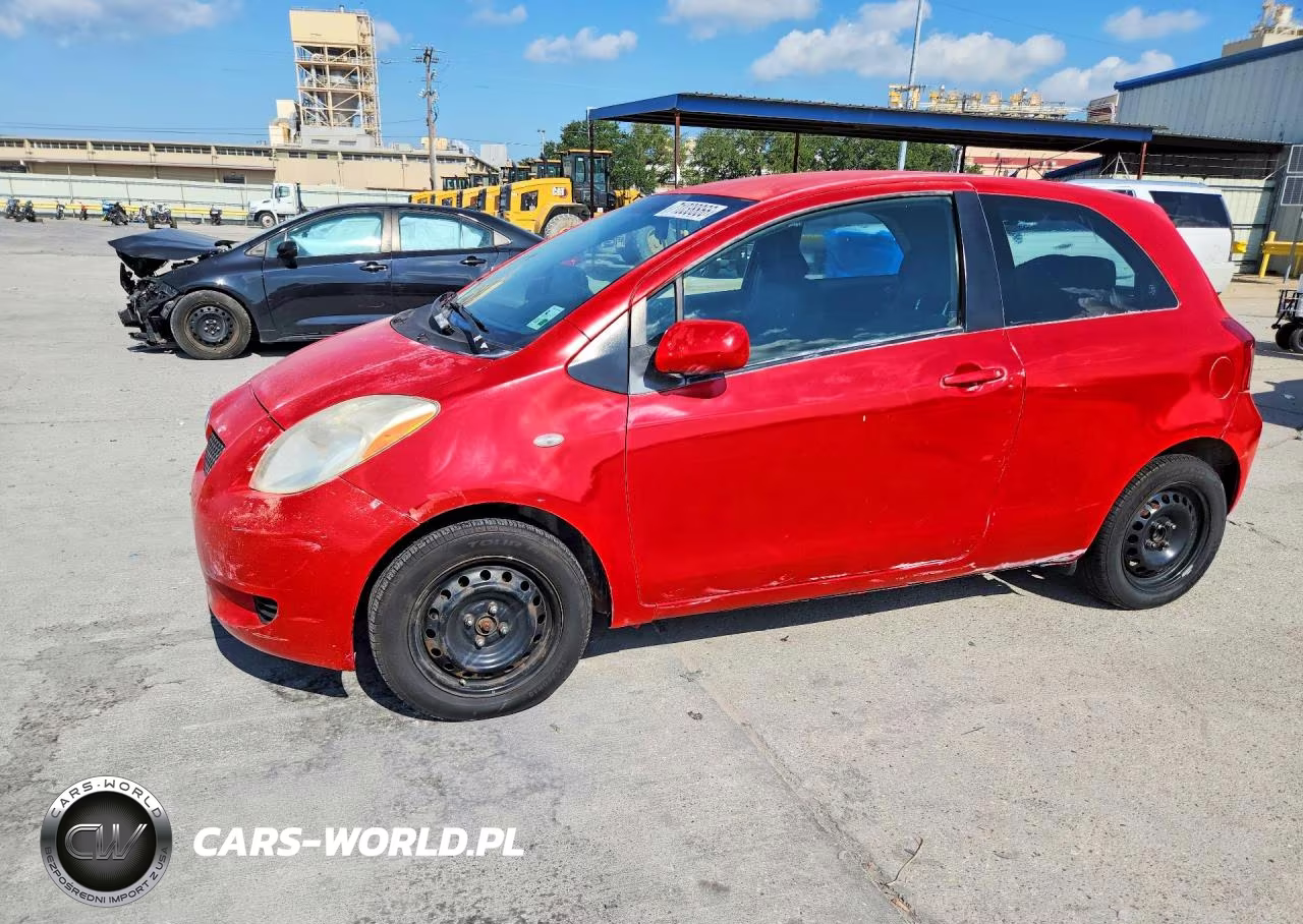 2007 Toyota Yaris Base VIN:JTDJT923175095527 - 1
