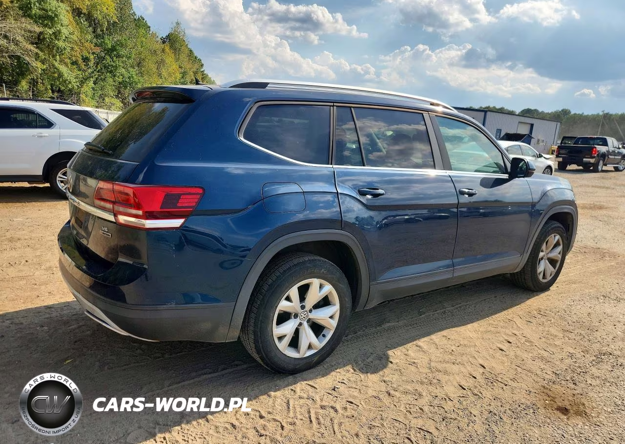 2018 Volkswagen Atlas Se VIN:1V2KR2CA6JC507806 - 3