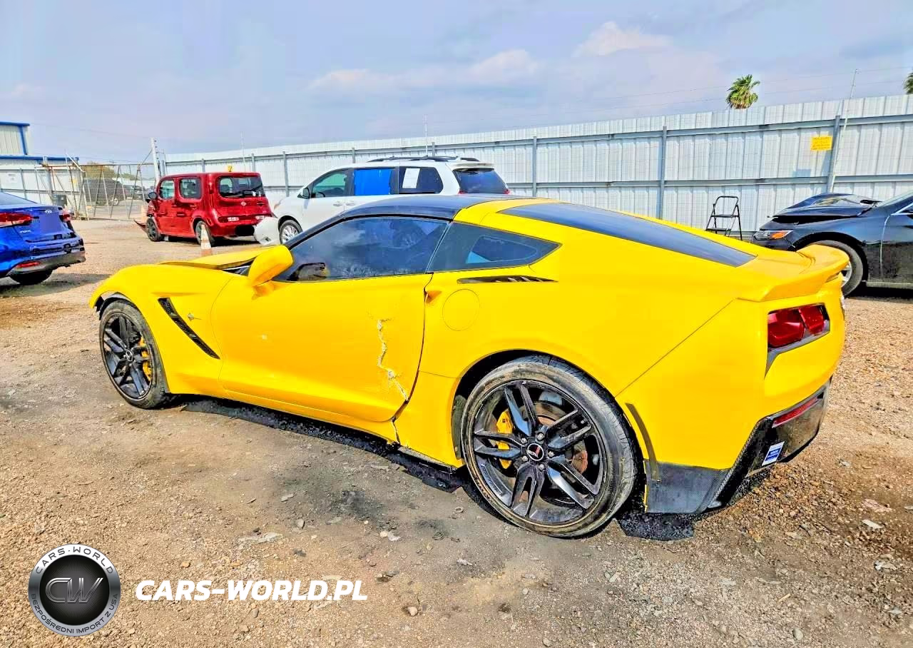 2014 Chevrolet Corvette Stingray Z51 2Lt VIN:1G1YK2D74E5106003 - 2