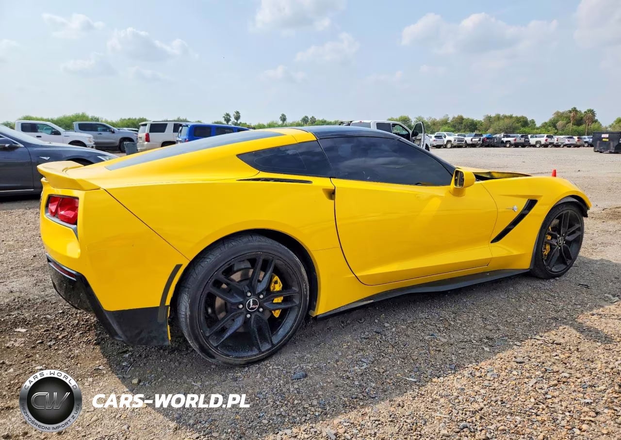 2014 Chevrolet Corvette Stingray Z51 2Lt VIN:1G1YK2D74E5106003 - 3