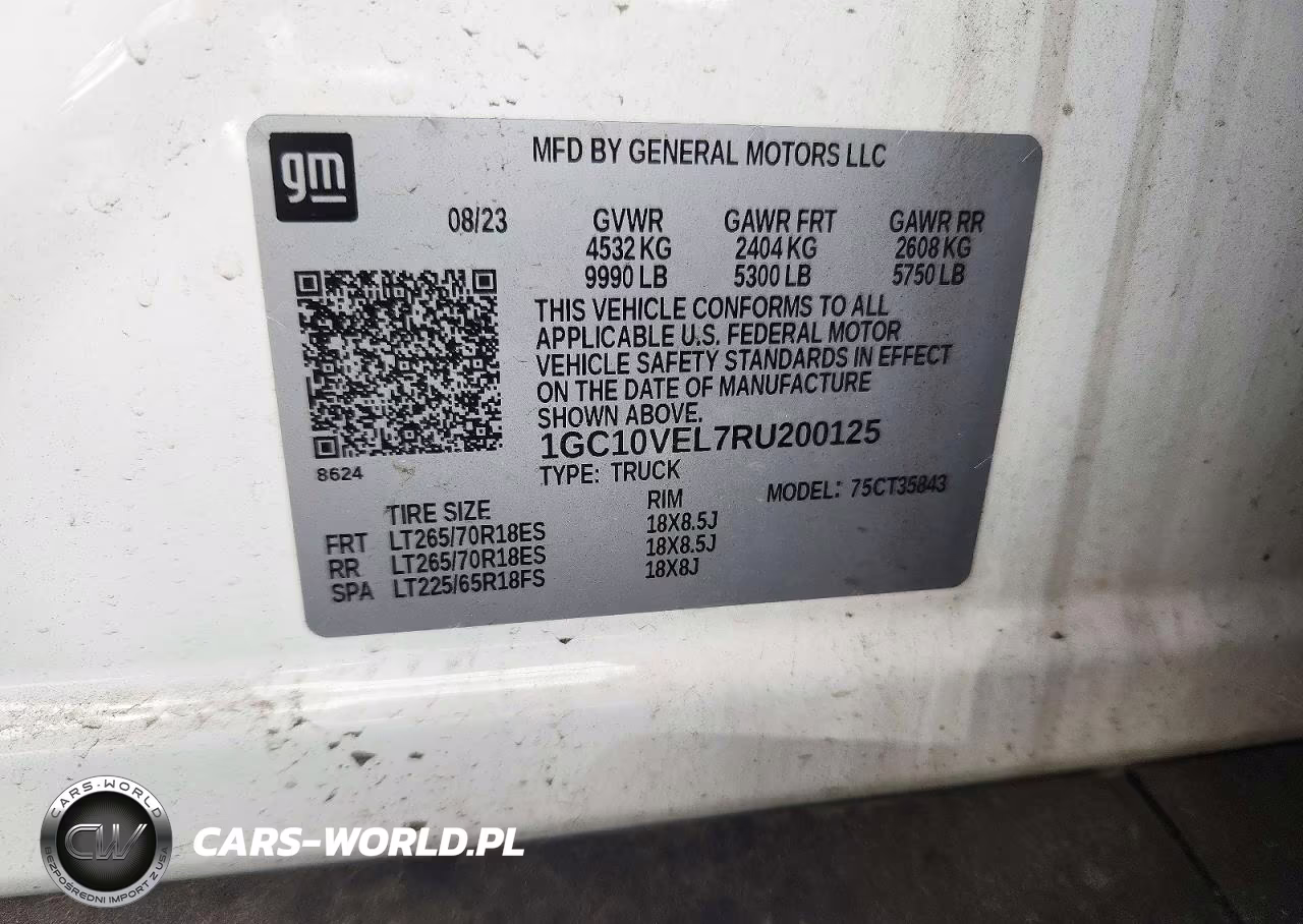 2024 Chevrolet Silverado VIN:1GC10VEL7RU200125 - 12
