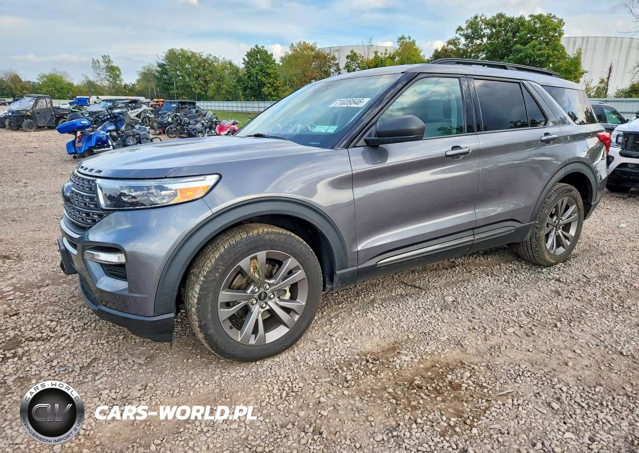 2021 Ford Explorer Xlt VIN:1FMSK8DH0MGB10489 - 1