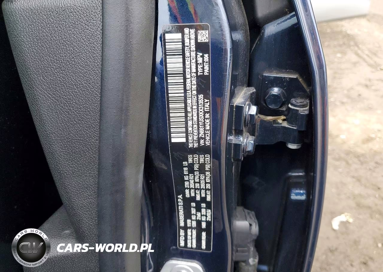 2019 Maserati Levante S Sport VIN:ZN661YUSXKX313535 - 13