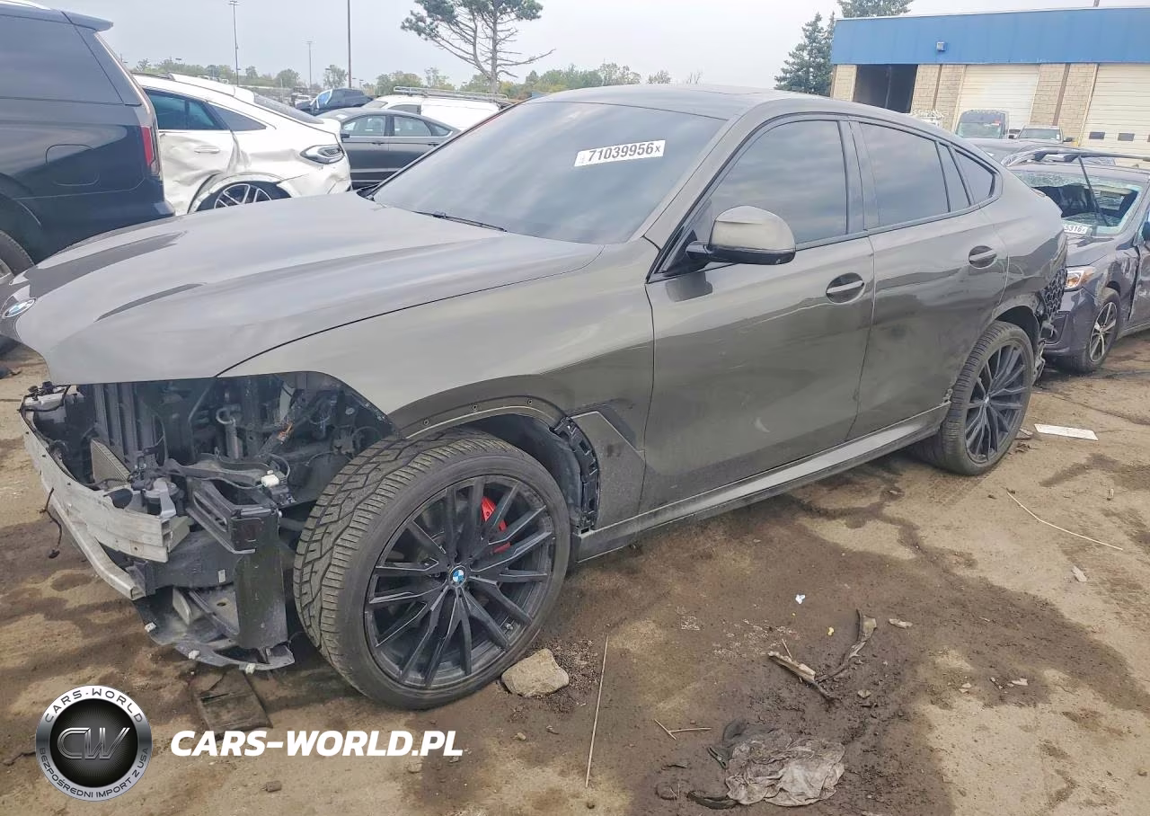 2022 BMW X6 xDrive40I VIN:5UXCY6C08N9M43681 - 1