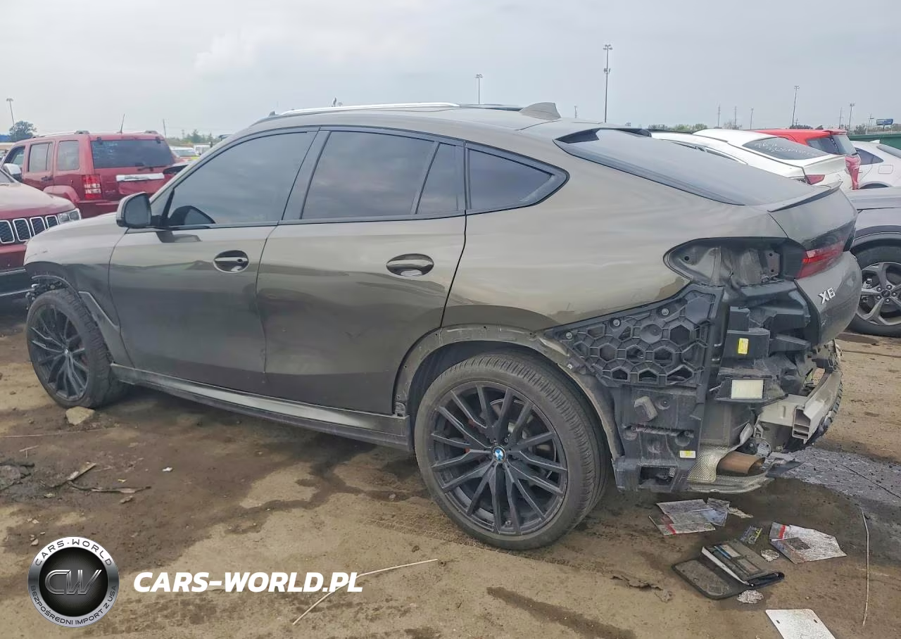 2022 BMW X6 xDrive40I VIN:5UXCY6C08N9M43681 - 2