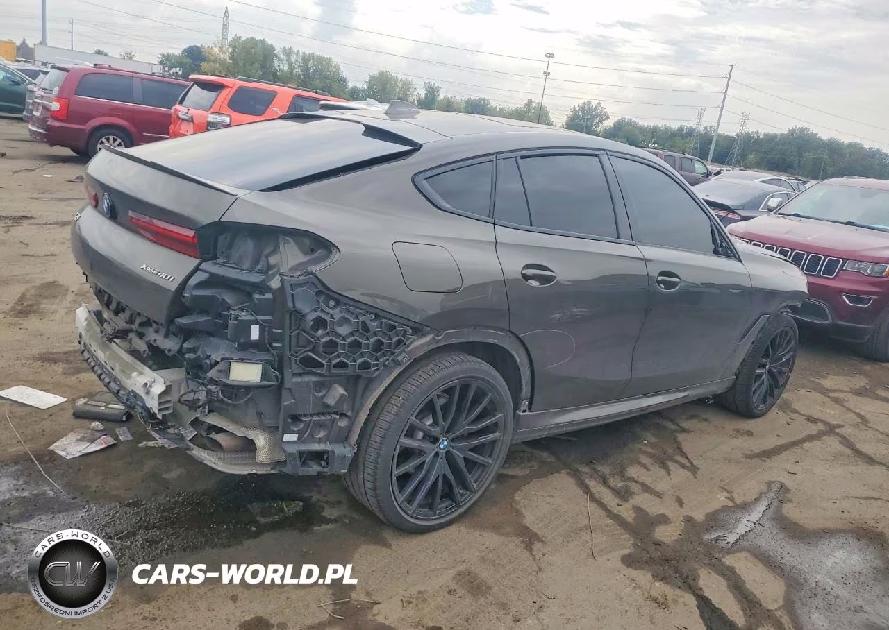 2022 BMW X6 xDrive40I VIN:5UXCY6C08N9M43681 - 3