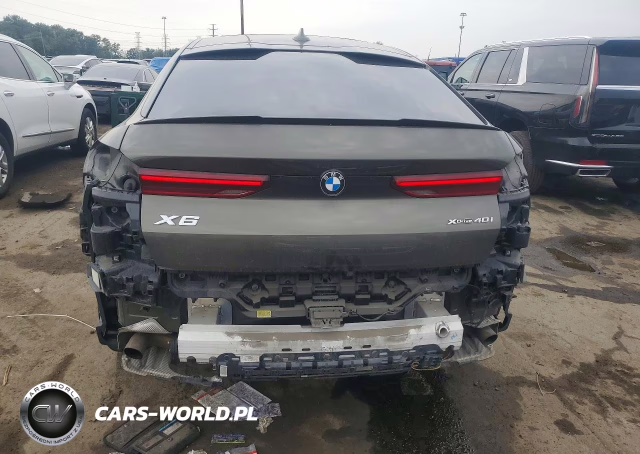 2022 BMW X6 xDrive40I VIN:5UXCY6C08N9M43681 - 6