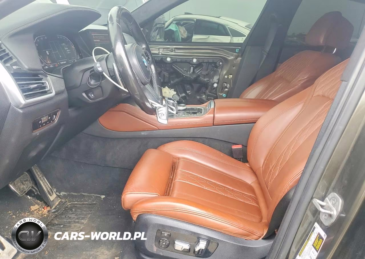 2022 BMW X6 xDrive40I VIN:5UXCY6C08N9M43681 - 7