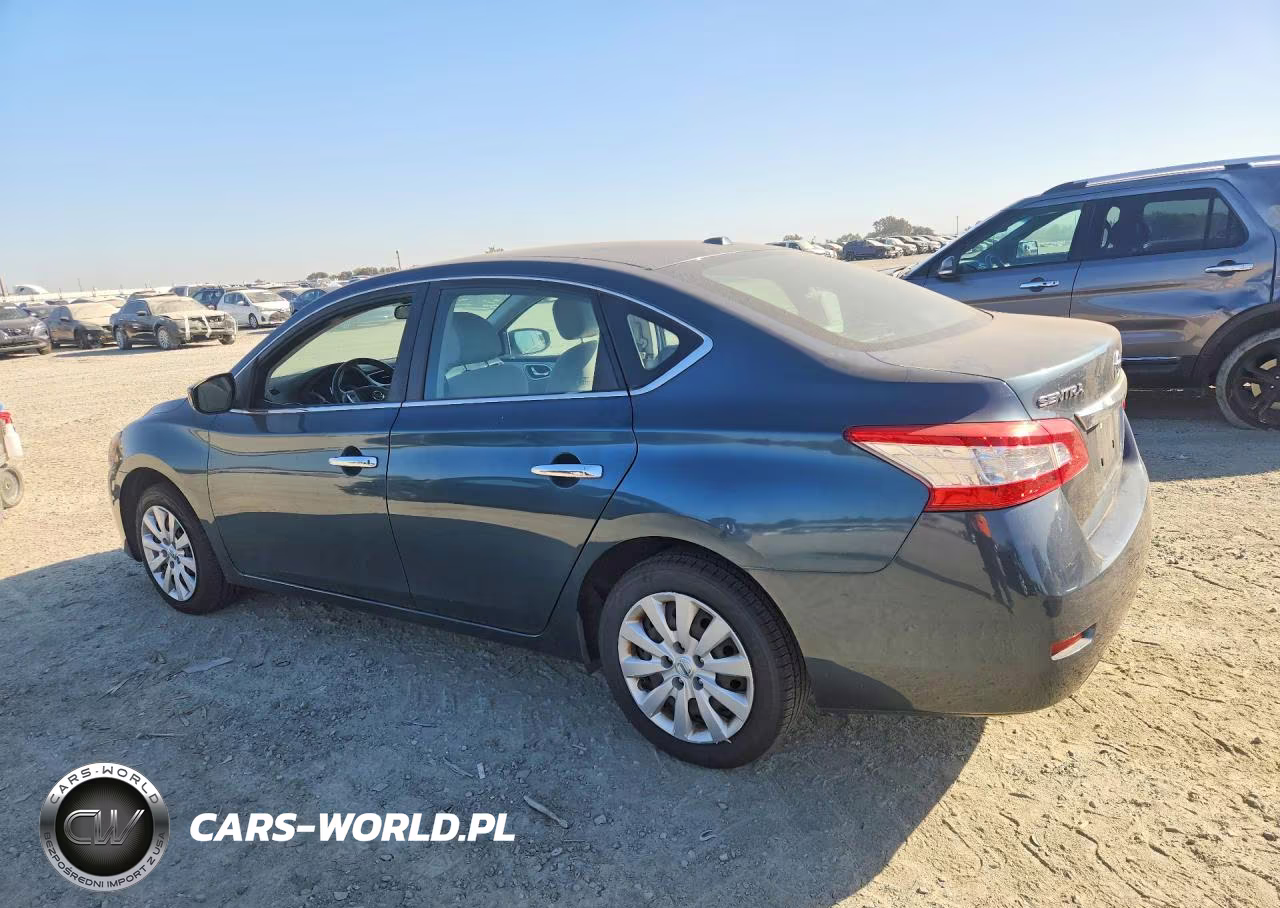 2015 Nissan Sentra Sv VIN:3N1AB7AP9FY292039 - 2
