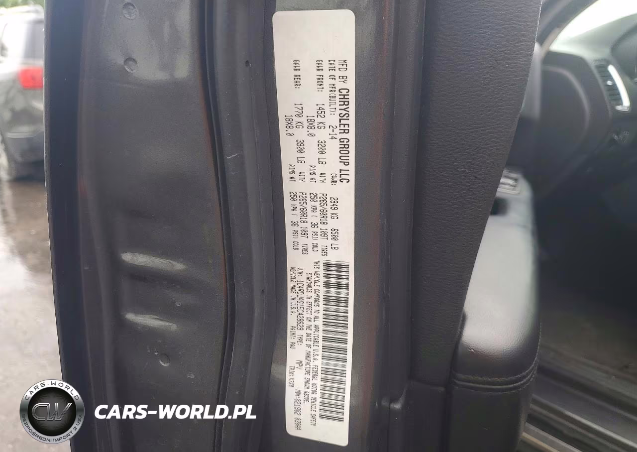 2014 Dodge Durango Sxt VIN:1C4RDJAG1EC428629 - 13