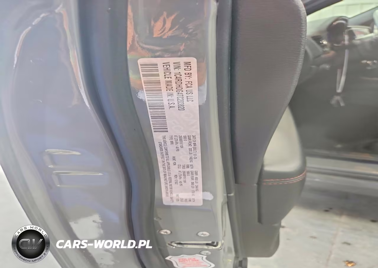 2026 Dodge Durango Gt VIN:1C4RDHDG4TC203820 - 14